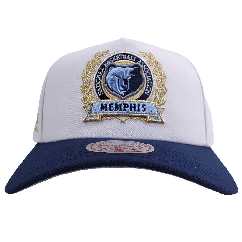 Memphis Grizzlies Mitchell & Ness NBA Pro Fit Snapback Hat 3D Logo Ivy Art NWT